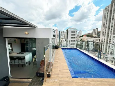 Cobertura com 3 Quartos à venda, 156m² no Sion, Belo Horizonte