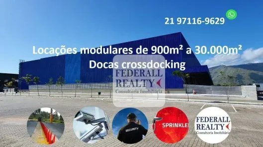 Galpão/Depósito/Armazém para alugar, 2353m² no Vila São João, Queimados