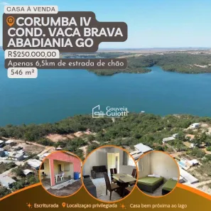 Fazenda/Sítio com 3 Quartos à venda, 80m² no Abadiânia, Abadiânia