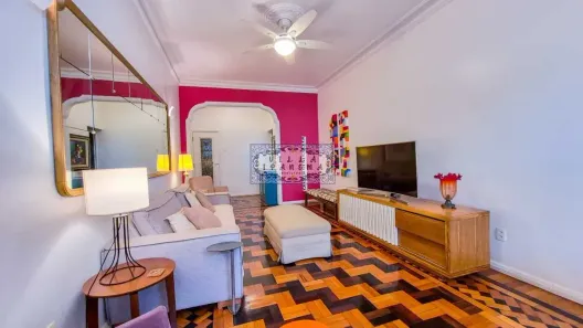 Apartamento com 3 Quartos para alugar, 130m² no Copacabana, Rio de Janeiro