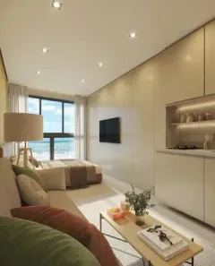 Apartamento com 1 Quarto à venda, 21m² no Porto de Galinhas, Ipojuca