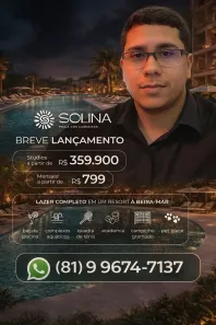Apartamento com 1 Quarto à venda, 24m² no Tamandaré, Tamandaré