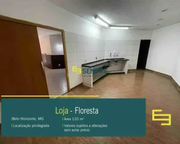 Ponto Comercial para alugar, 120m² no Floresta, Belo Horizonte