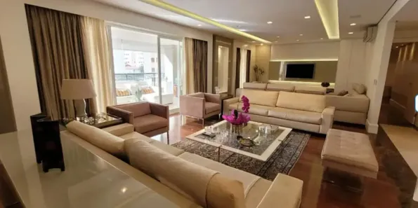 Apartamento com 4 Quartos para alugar, 369m² no Vila Nova Conceição, São Paulo