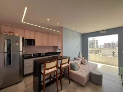 Apartamento com 2 Quartos à venda, 55m² no Guilhermina, Praia Grande