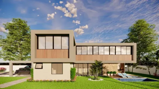 Casa de Condomínio com 5 Quartos à venda, 326m² no Busca Vida (Abrantes), Camaçari