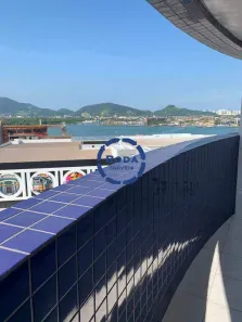 Sala Comercial para alugar, 37m² no Ponta da Praia, Santos