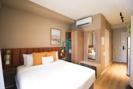 Apartamento com 1 Quarto para alugar, 26m² no Planalto Paulista, São Paulo