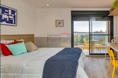 Apartamento com 1 Quarto à venda, 27m² no Pinheiros, São Paulo