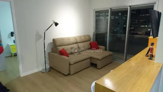 Flat com 1 Quarto à venda, 51m² no Santo Amaro, São Paulo