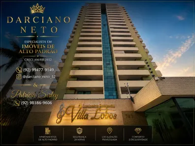 Apartamento com 3 Quartos para alugar, 204m² no Ponta Negra, Manaus