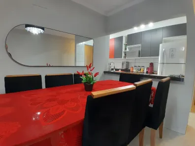 Apartamento com 3 Quartos para alugar, 101m² no Ocian, Praia Grande