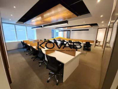 Sala Comercial para alugar, 344m² no Cidade Monções, São Paulo
