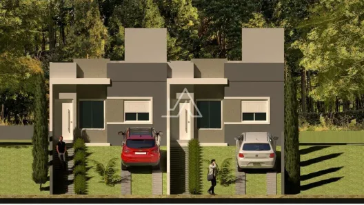 Casa com 2 Quartos à venda, 44m² no Santa Marta, Passo Fundo