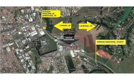 Lote/Terreno à venda, 1016m² no Jardim Bertoni, Americana