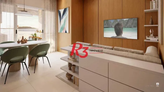 Apartamento com 3 Quartos à venda, 91m² no Gonzaga, Santos