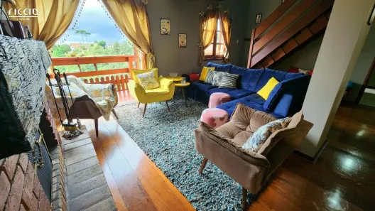 Cobertura com 5 Quartos à venda, 216m² no Alto do Capivari, Campos do Jordão