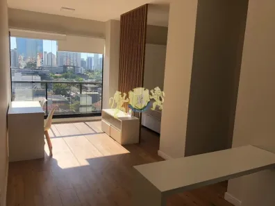 Apartamento com 1 Quarto para alugar, 34m² no Chácara Santo Antônio (Zona Sul), São Paulo