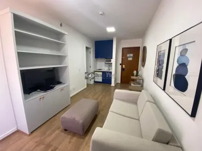 Flat com 1 Quarto para alugar, 40m² no Itaim Bibi, São Paulo
