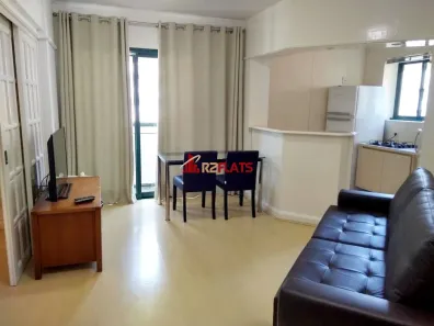 Flat com 1 Quarto para alugar, 42m² no Itaim Bibi, São Paulo