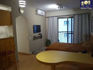 Flat com 1 Quarto para alugar, 30m² no Cerqueira César, São Paulo
