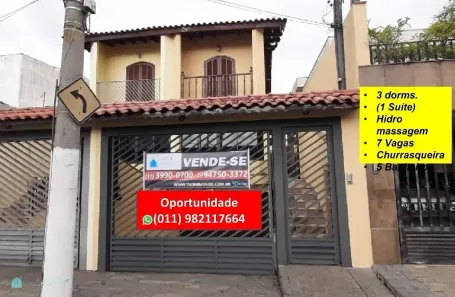 Sobrado com 4 Quartos à venda, 200m² no Parque São Luís, São Paulo
