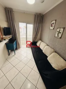 Apartamento com 1 Quarto para alugar, 49m² no Ocian, Praia Grande