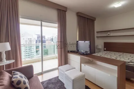 Apartamento com 1 Quarto para alugar, 51m² no Cerqueira César, São Paulo