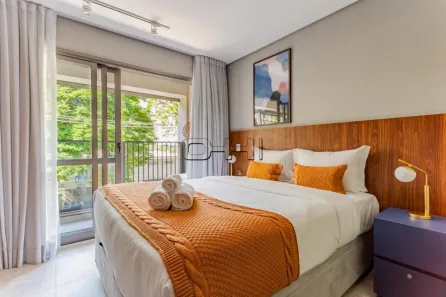 Apartamento com 1 Quarto para alugar, 25m² no Campo Belo, São Paulo