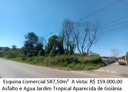 Lote/Terreno à venda, 587m² no Jardim Tropical, Aparecida de Goiânia