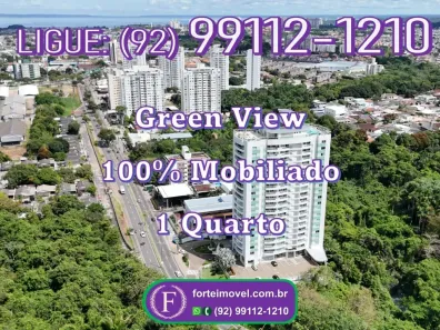 Apartamento com 1 Quarto para alugar, 56m² no São Jorge, Manaus