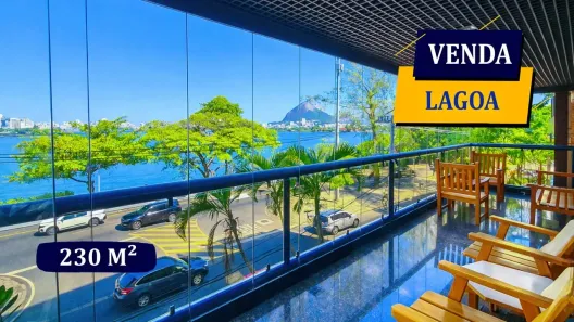 Apartamento com 4 Quartos à venda, 230m² no Lagoa, Rio de Janeiro