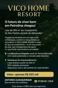 Lote/Terreno à venda, 300m² no Centro, Petrolina