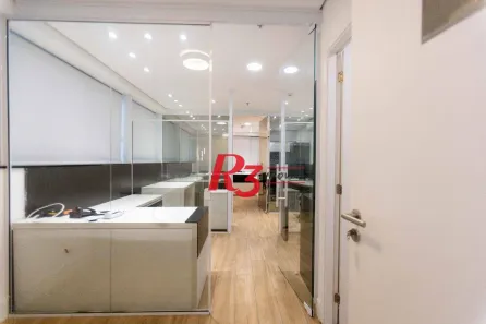 Sala Comercial para alugar, 51m² no Valongo, Santos