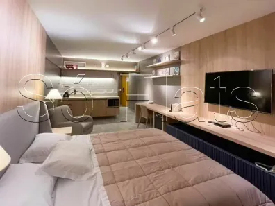 Apartamento com 1 Quarto para alugar, 43m² no Alphaville Centro Industrial e Empresarial/Alphaville., Barueri