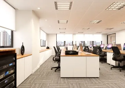 Sala Comercial para alugar, 170m² no Cidade Monções, São Paulo