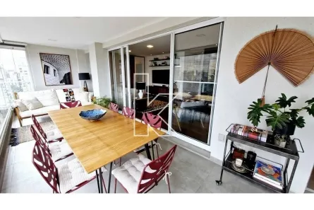 Apartamento com 3 Quartos à venda, 134m² no Cidade Monções, São Paulo