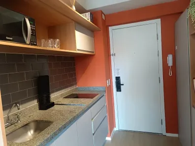 Apartamento com 1 Quarto para alugar, 30m² no Brooklin Paulista, São Paulo