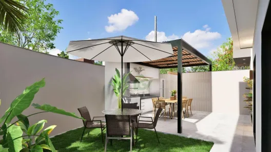 Casa de Condomínio com 3 Quartos à venda, 88m² no Pontal de Santa Marina, Caraguatatuba