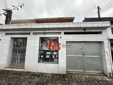 Imóvel Comercial com 3 Quartos para alugar, 160m² no Vila Mathias, Santos