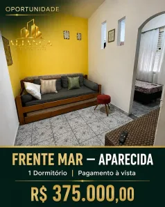 Apartamento com 1 Quarto à venda, 10m² no Aparecida, Santos