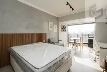 Apartamento com 1 Quarto para alugar, 33m² no Vila Cordeiro, São Paulo