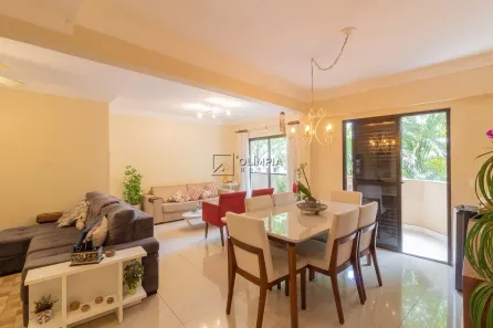 Apartamento com 3 Quartos para alugar, 130m² no Jardim das Acácias, São Paulo