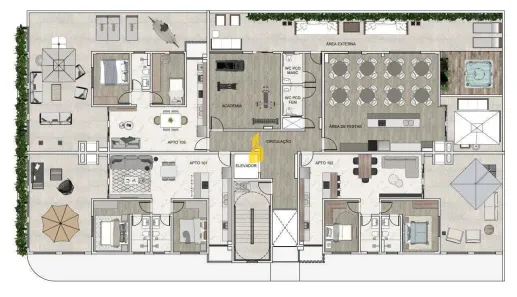 Apartamento com 2 Quartos à venda, 80m² no Das Nações, Timbó