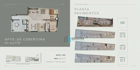Cobertura com 1 Quarto à venda, 138m² no Agronômica, Florianópolis