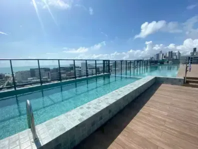 Flat com 1 Quarto à venda, 27m² no Tambaú, João Pessoa