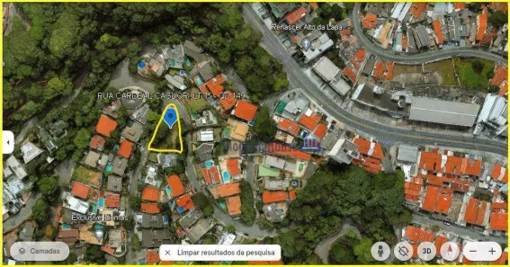 Lote/Terreno à venda, 811m² no Alto de Pinheiros, São Paulo