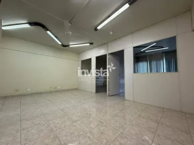 Sala Comercial para alugar, 70m² no Centro, Santos