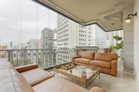 Apartamento com 4 Quartos para alugar, 585m² no Jardim Paulistano, São Paulo