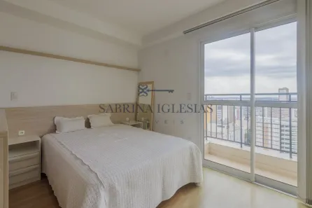 Apartamento com 1 Quarto para alugar, 33m² no Centro, Curitiba